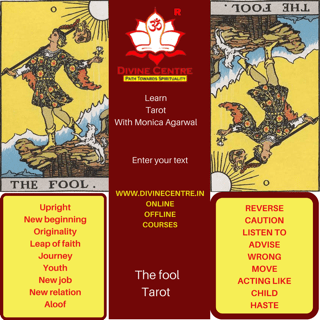 The Fool - Tarot Card - Lesson
