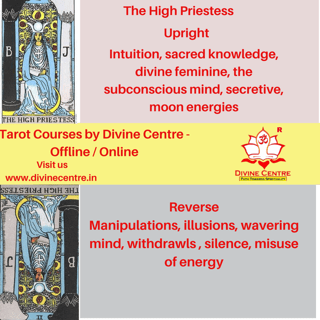 the High Priestess - Tarot card Course- Meanings