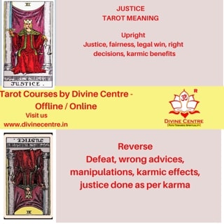 Justice Tarot card Meaning
