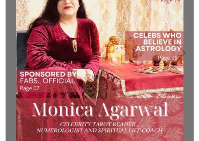 monica agarwal cover page celebrity astrologer