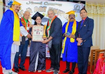 Honorary Doctorate to Dr Monica Agarwal - Tarot Reader