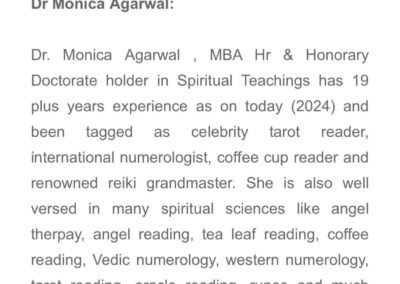 Dr Monica Agarwal In Top 10 Most Famous Tarot Card Readers in India - Times of India