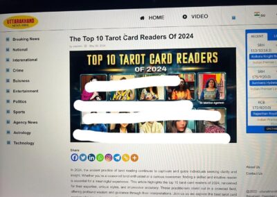 top 10 tarot card reader - Dr Monica Agarwal